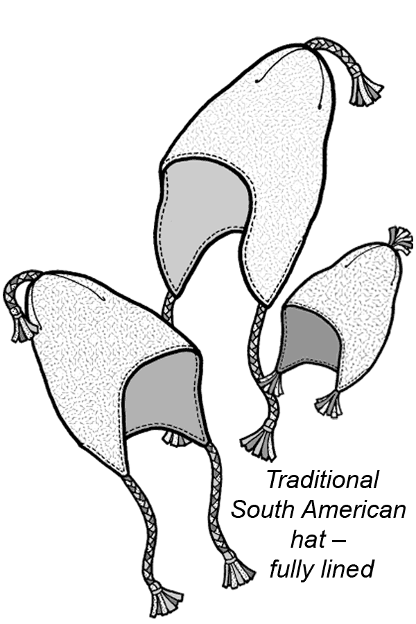 Fleece Chullo Hat PDF Pattern - 549 - The Green Pepper Patterns