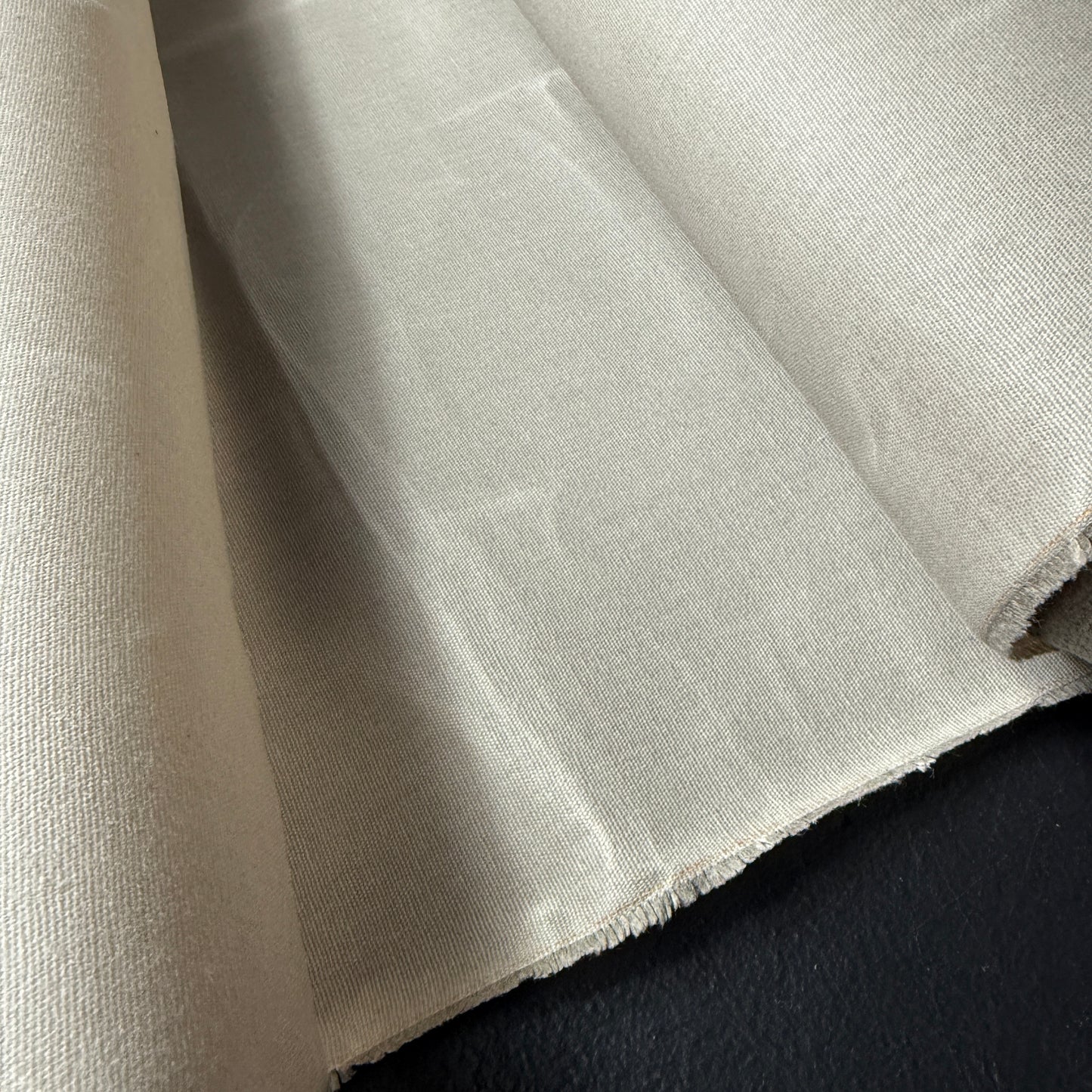 Bees Waxed 100% Cotton Canvas 8 oz. - Greige