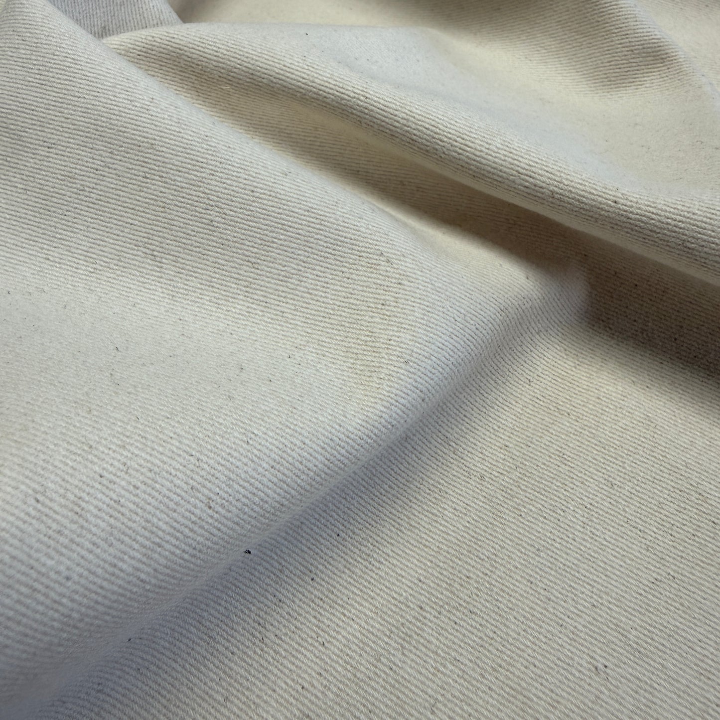 100% Cotton Soft Twill - 270 gsm - Natural