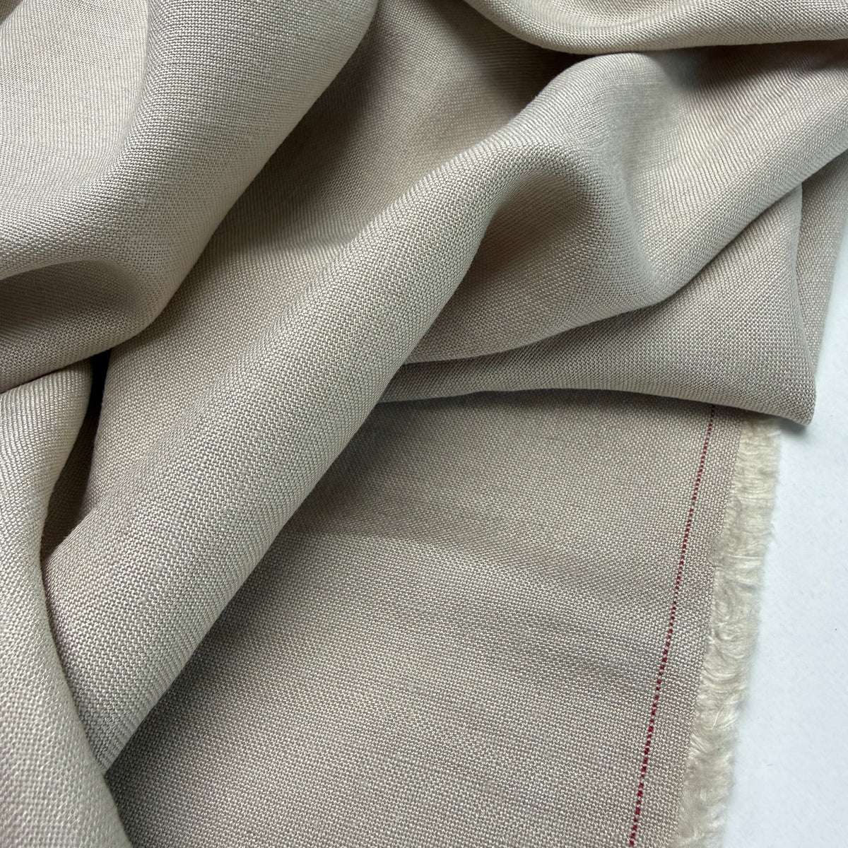 Linen + Viscose + Cotton Mix - Oatmeal