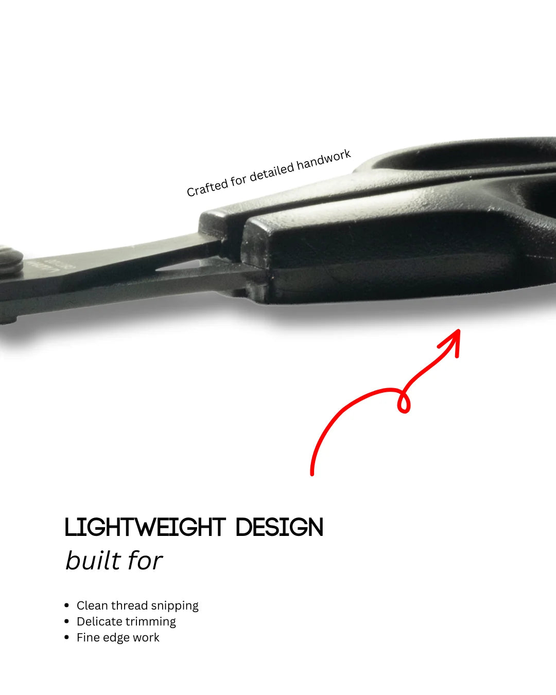4.75" Midnight Edition Curved Blade Scissors - LDH Scissors