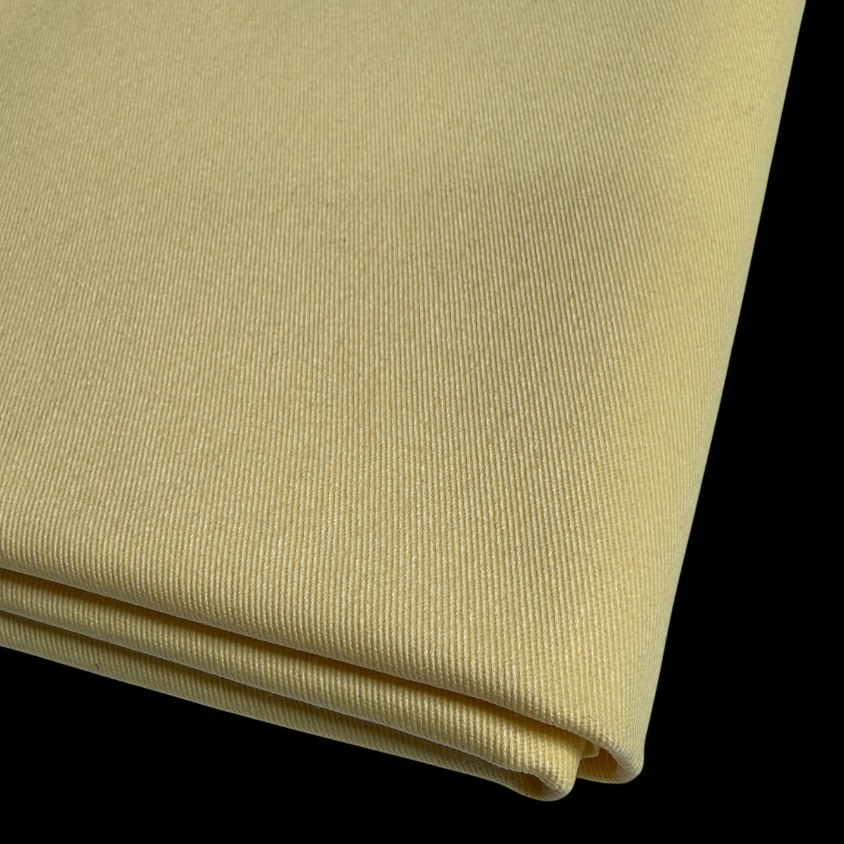 100% Cotton Canvas Twill - Buttercup - 240 GSM