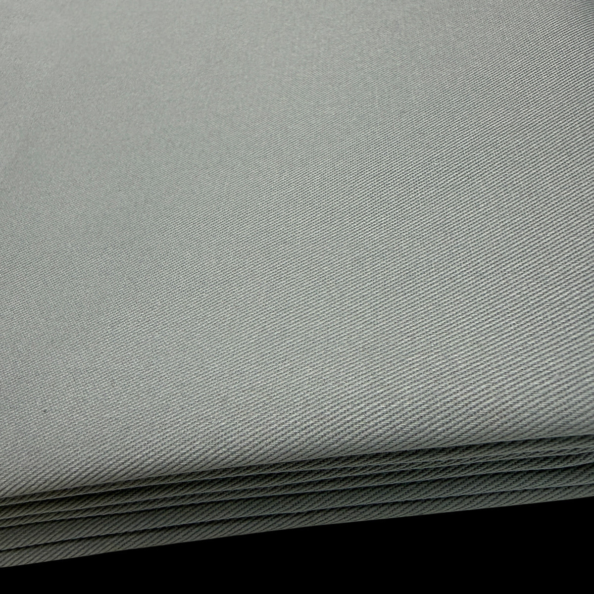 100% Cotton Canvas Twill - Dove Grey - 240 GSM