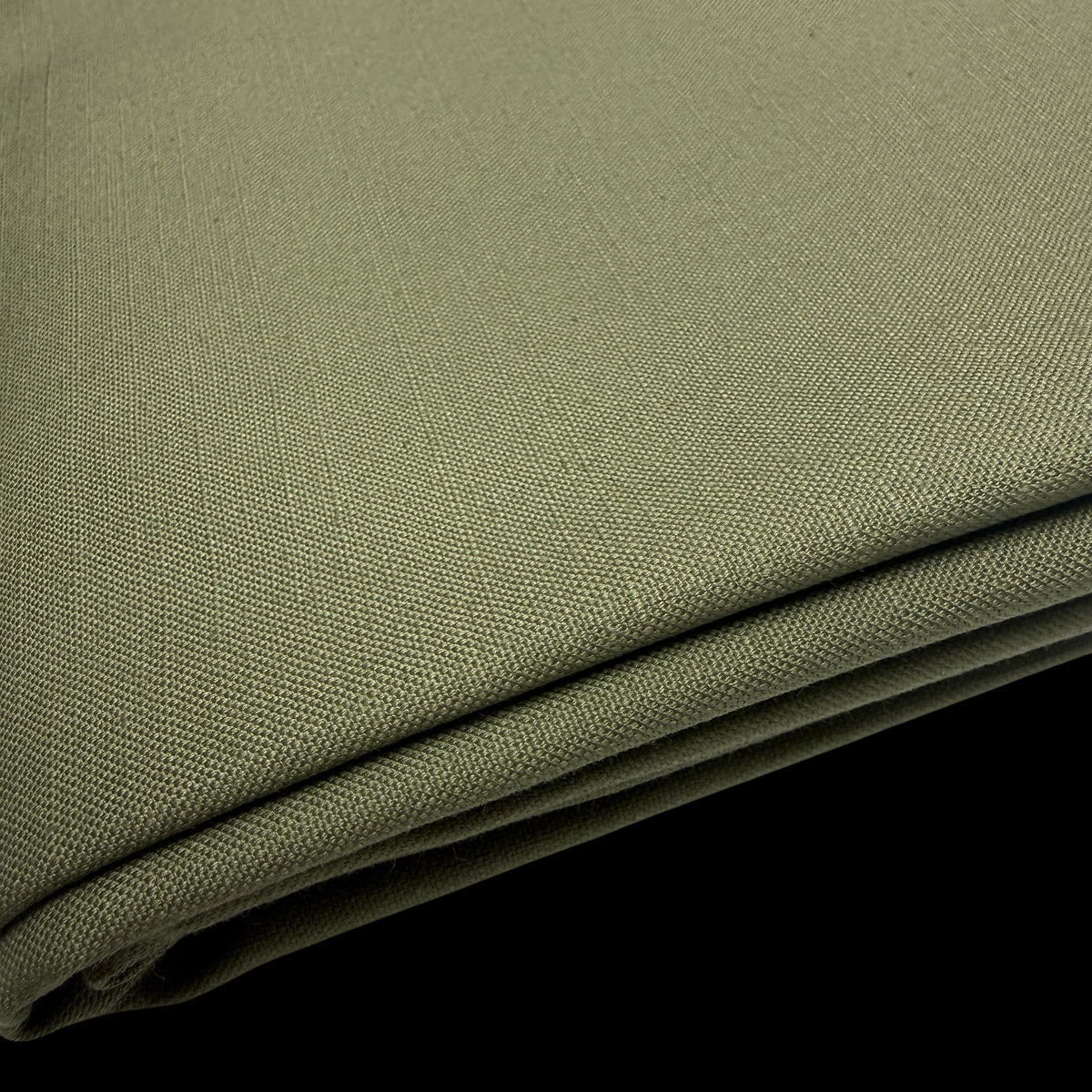 100% Cotton Ripstop (small grid pattern) 205GSM - Olive