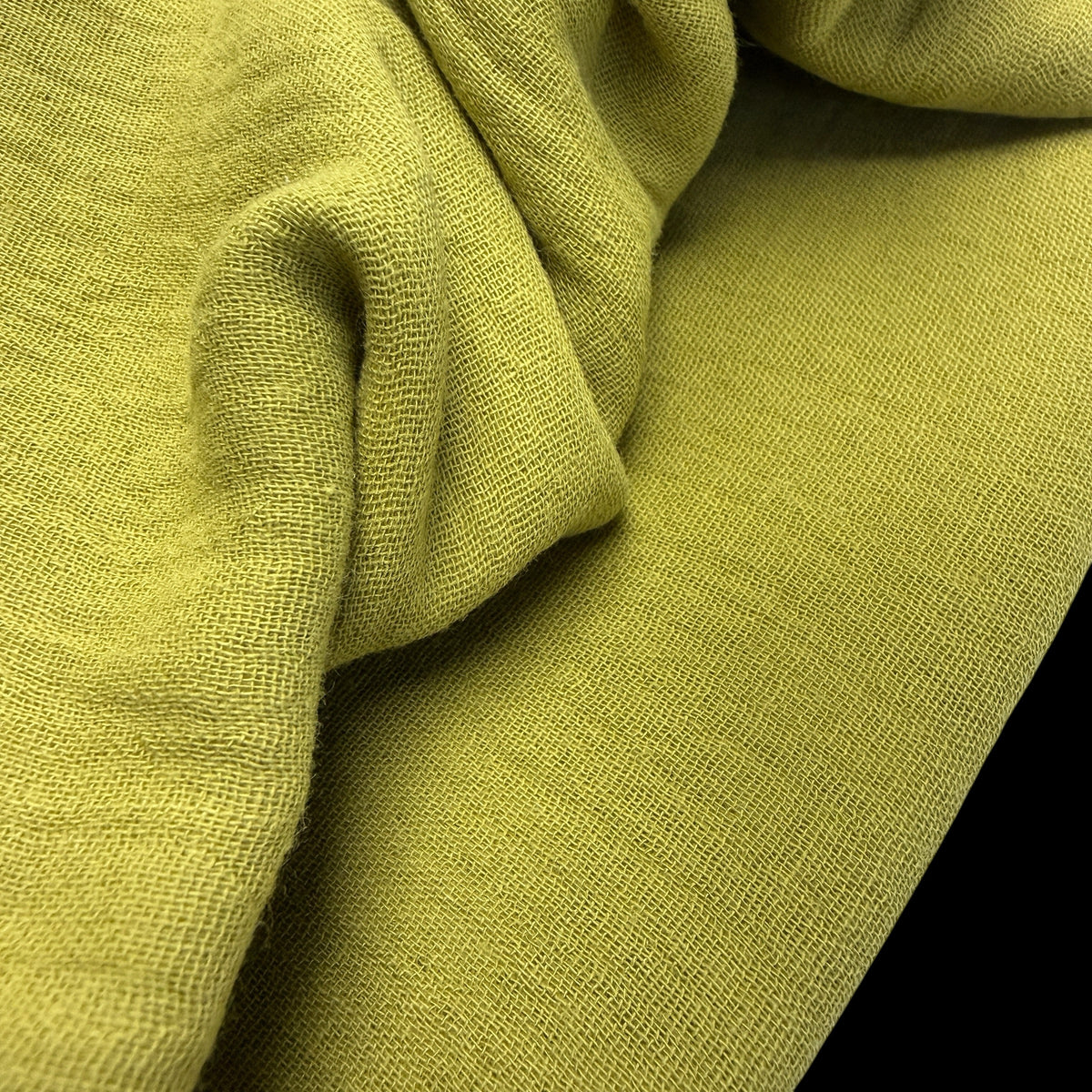 Organic Cotton Double Gauze - 120 GSM - Citron