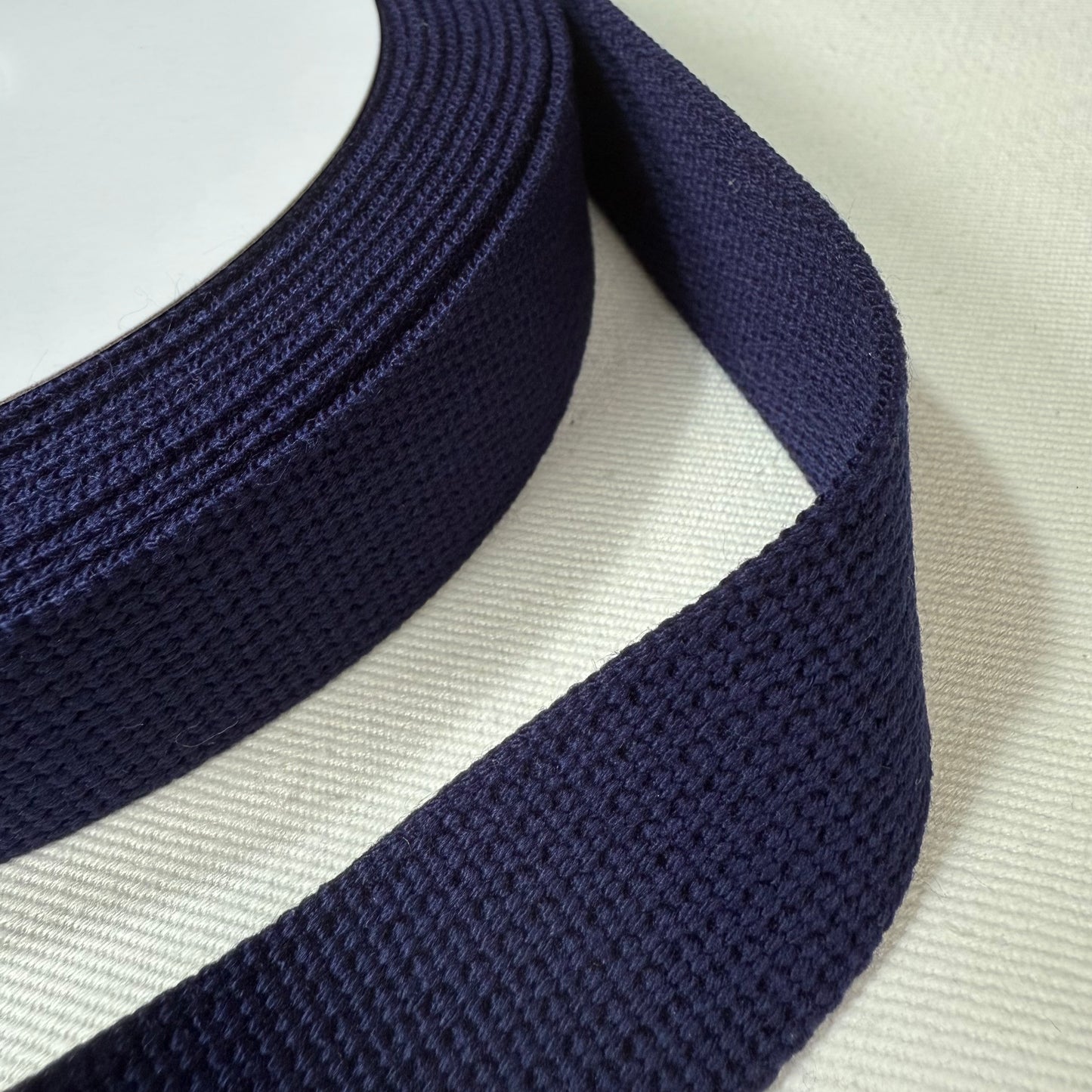 30mm Webbing - Dark Navy - Japanese Import (sold per meter)