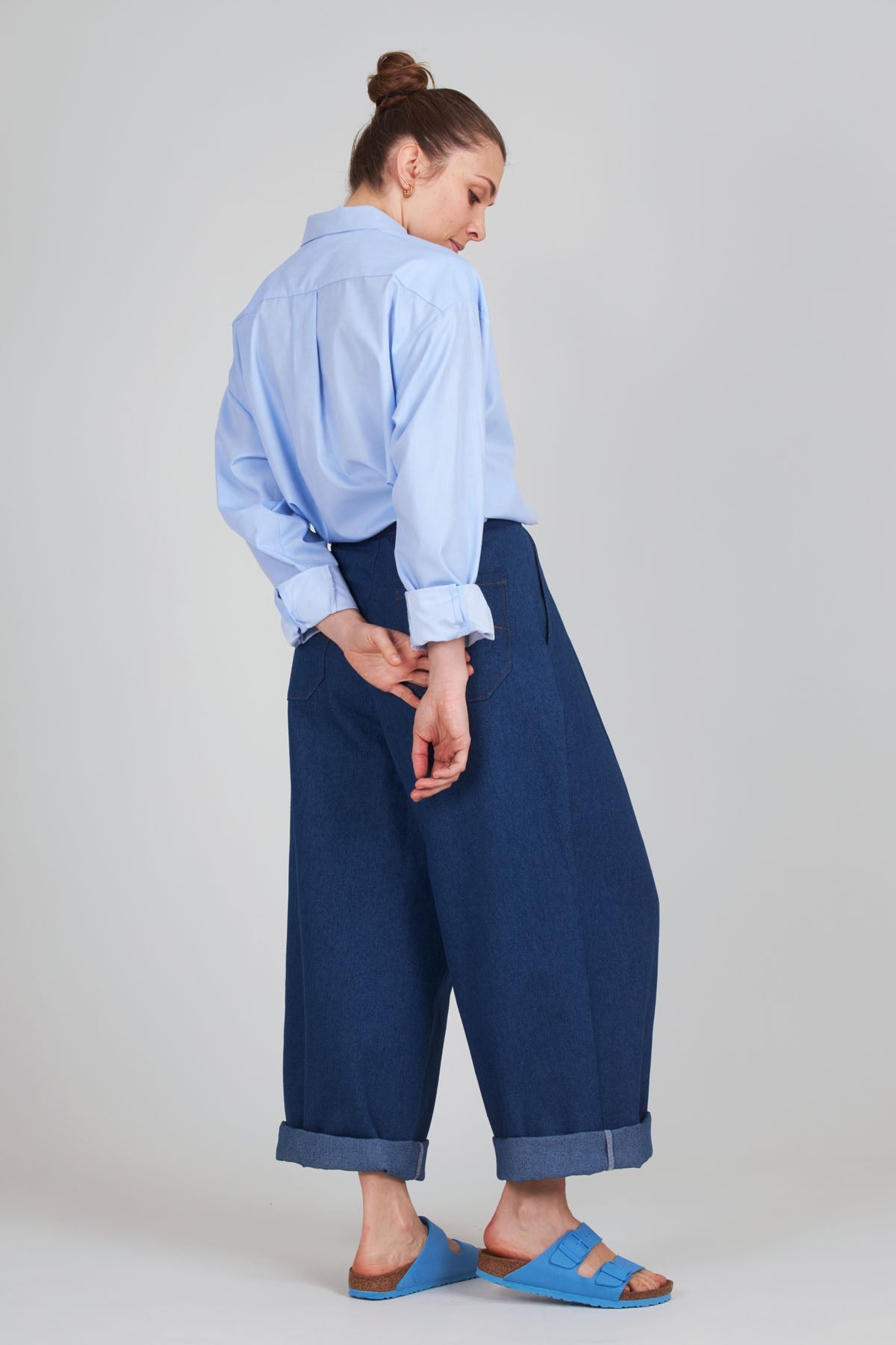 I am HARMONIE - High - Waisted Trouser - I AM PATTERNS - Simplifi Fabric