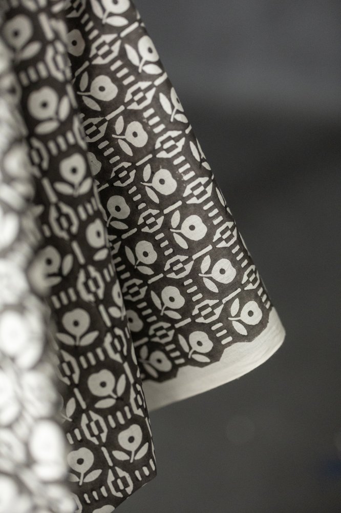 Moonflower Indian Block Print Cotton - Merchant & Mills - Simplifi Fabric