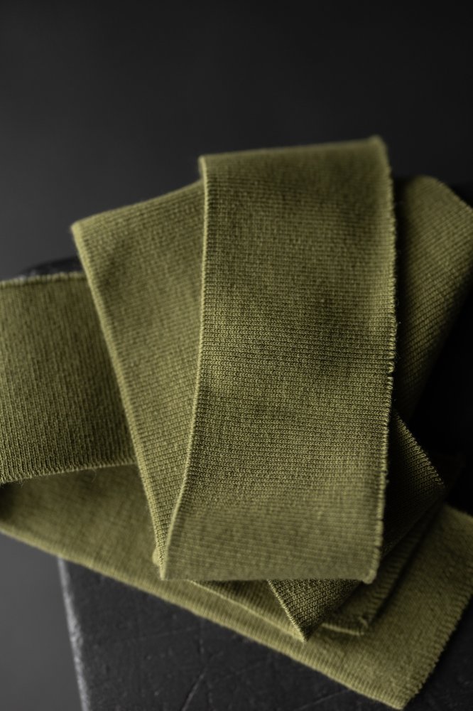 Orchard Green Cotton Rib - Merchant & Mills - Simplifi Fabric