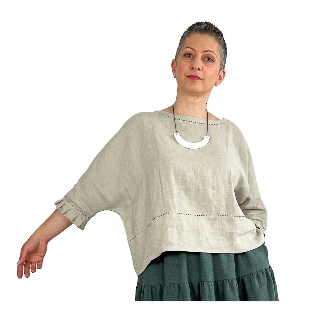 Rea Top Sewing Pattern - Dhurata Davies - Simplifi Fabric