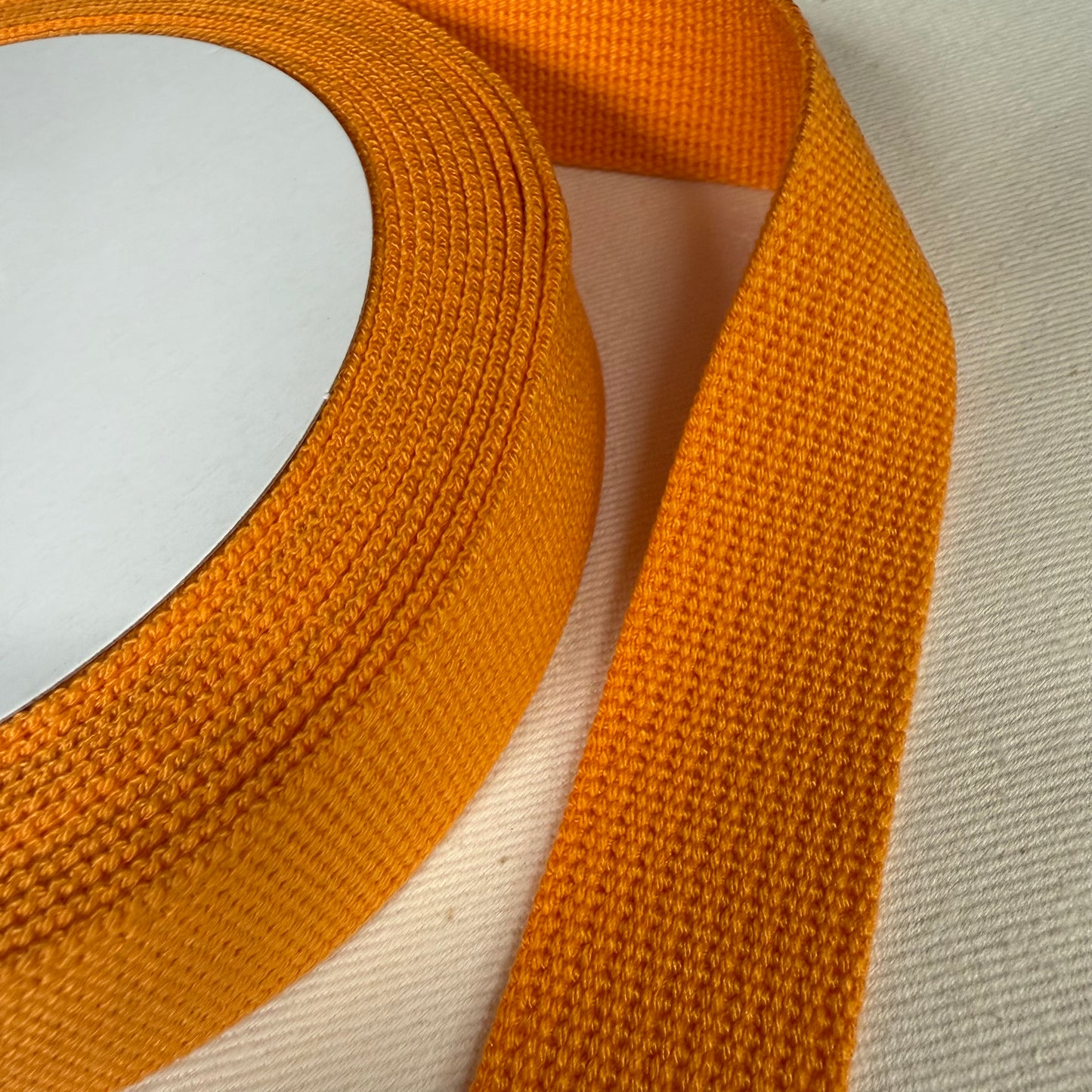 30mm Webbing - Tangelo - Japanese Import (sold per meter)