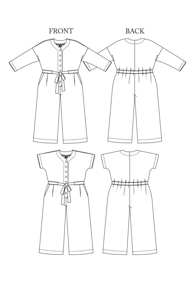 The Cassidy Unstructured Jumpsuit PDF Pattern - Merchant & Mills - Simplifi Fabric