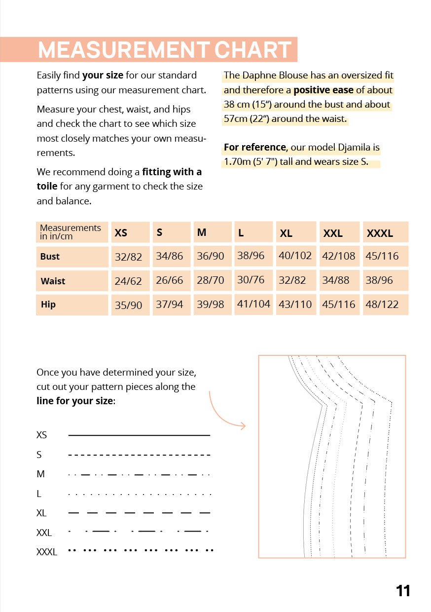 The Daphne Wrap Blouse - Paper Sewing Pattern - Juliana Martejevs - Simplifi Fabric