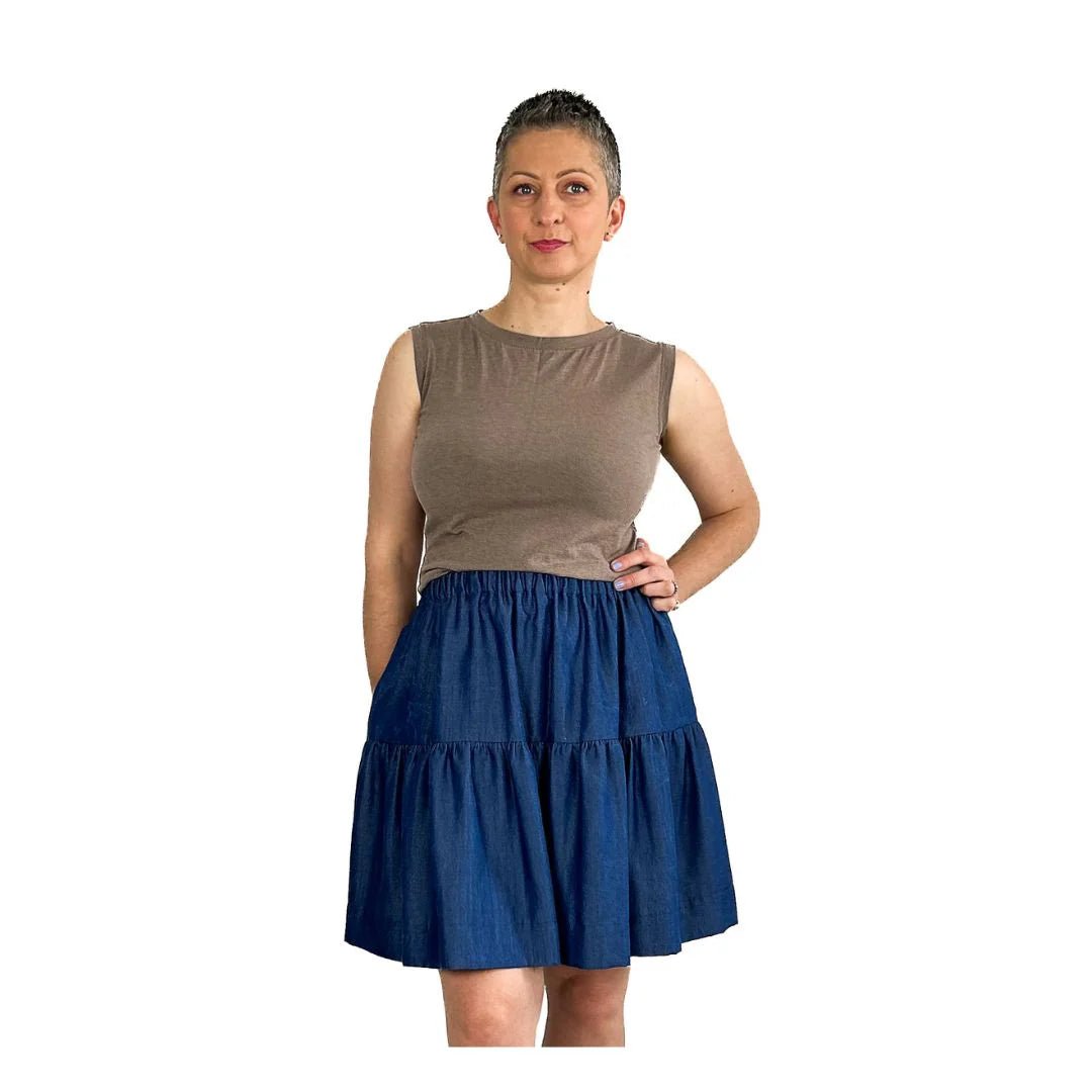 Tia Skirt Sewing Pattern - Dhurata Davies - Simplifi Fabric