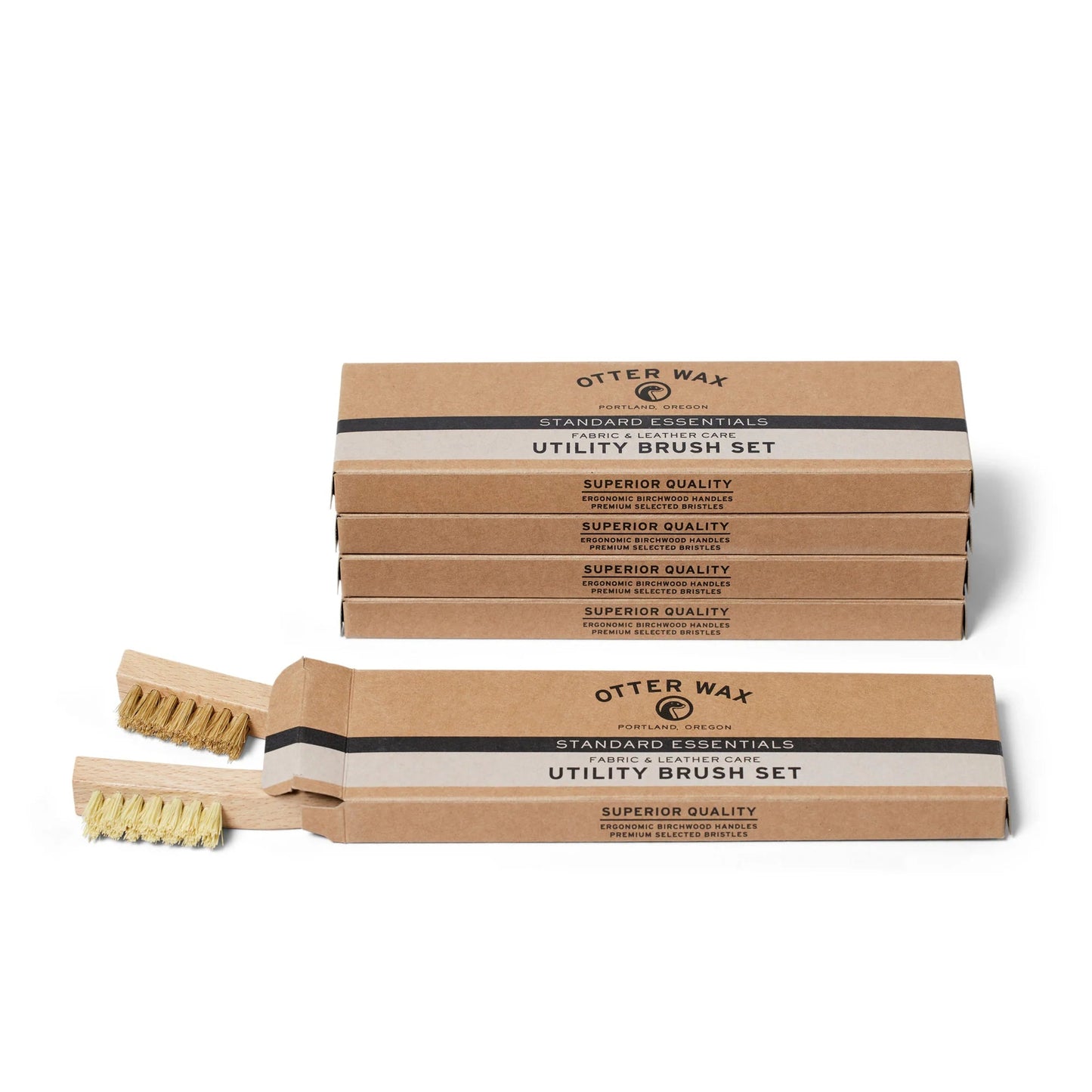 Utility Brush 2 PC. Set - Otter Wax - Simplifi Fabric