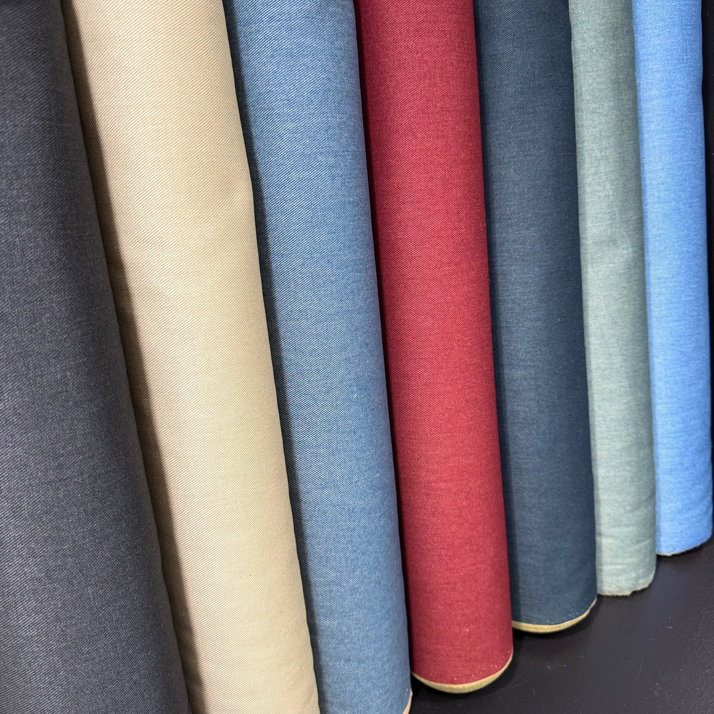 Washed Denim - Japanese Import - Hint of Green