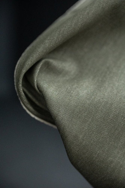 10oz Organic Cotton Denim - Military Green - Merchant & Mills - Simplifi Fabric