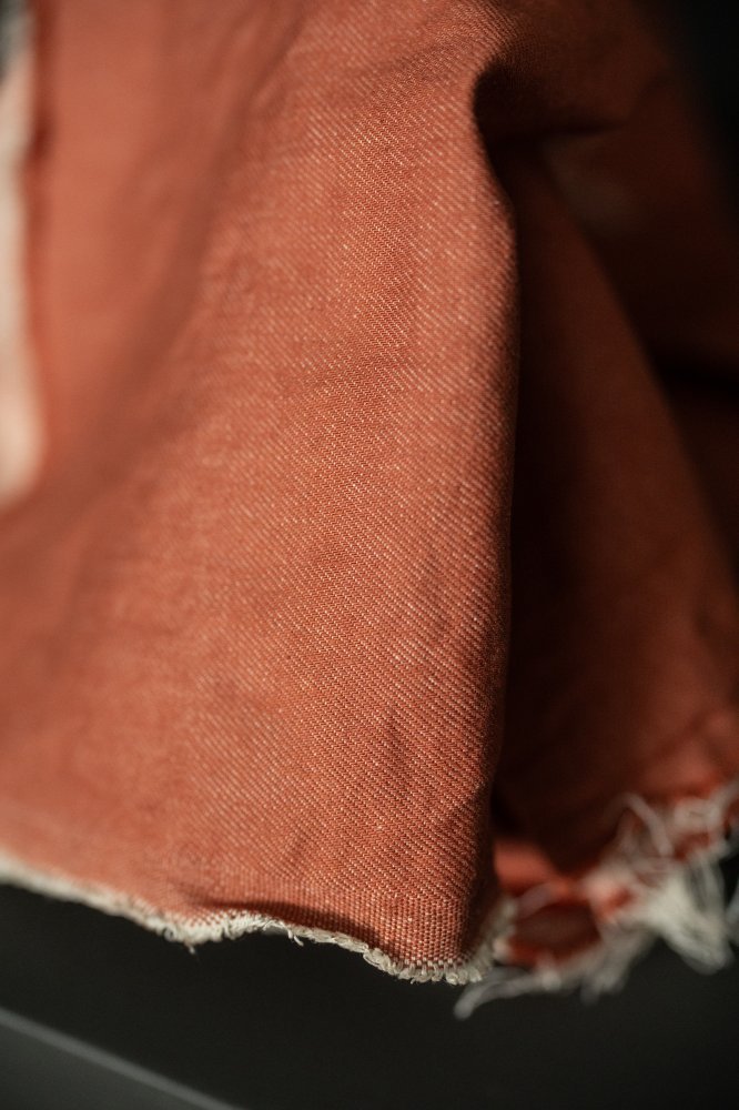 10oz Organic Cotton Denim - Terracotta - Merchant & Mills - Simplifi Fabric