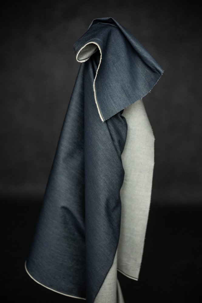 11.6oz Jeans Blue Italian Denim - Merchant & Mills - Simplifi Fabric