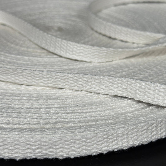 1/2" Hemp Webbing - Natural (undyed/unbleached) - Simplifi Fabric
