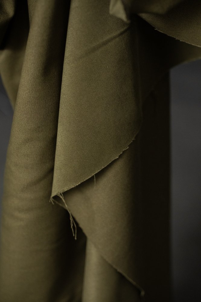 12oz Organic Cotton Sanded Twill - Seren Green - Merchant & Mills - Simplifi Fabric