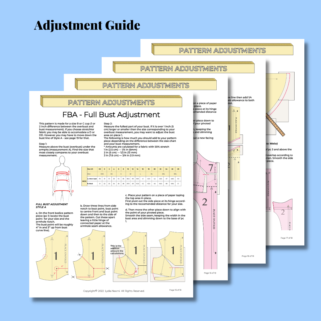 Celeste Frock PDF Pattern - Lydia Naomi