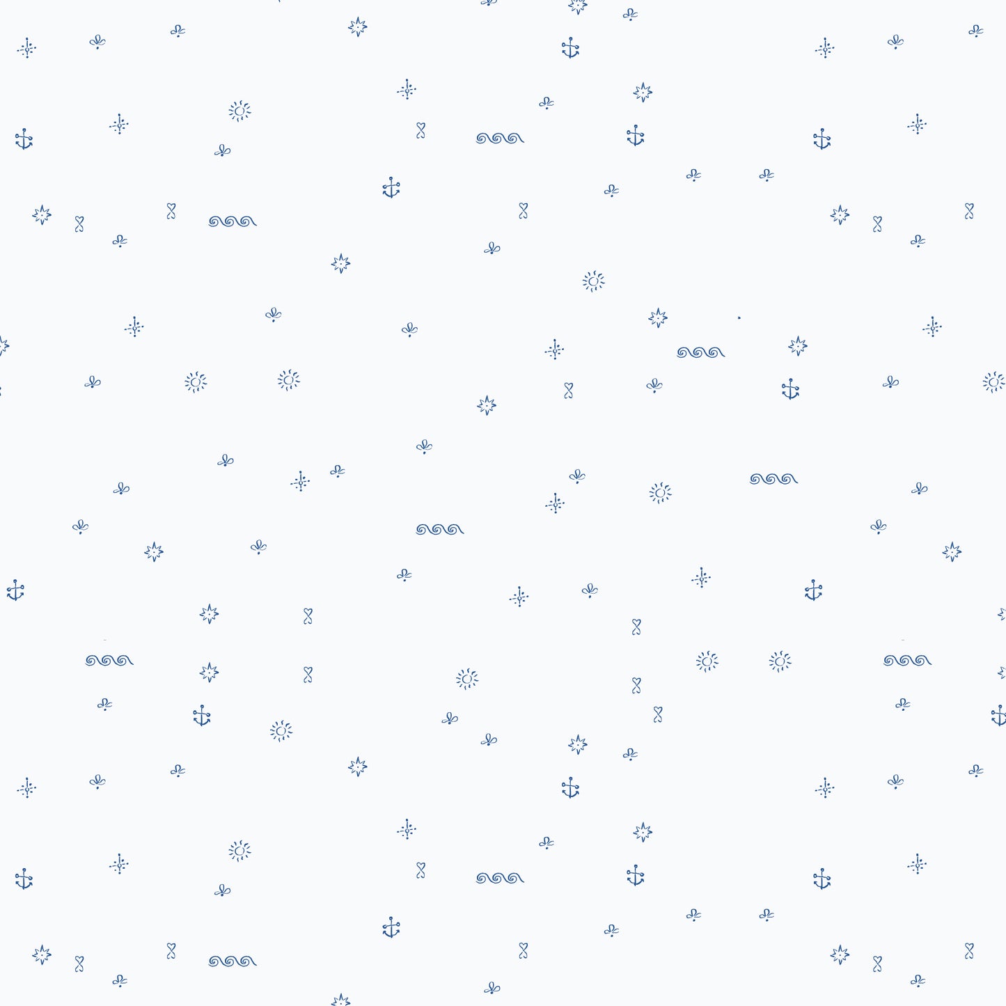 Travel Scribbles - Nice Nice - Emily Taylor - Cloud 9 Fabrics - Poplin