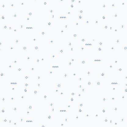 Travel Scribbles - Nice Nice - Emily Taylor - Cloud 9 Fabrics - Poplin