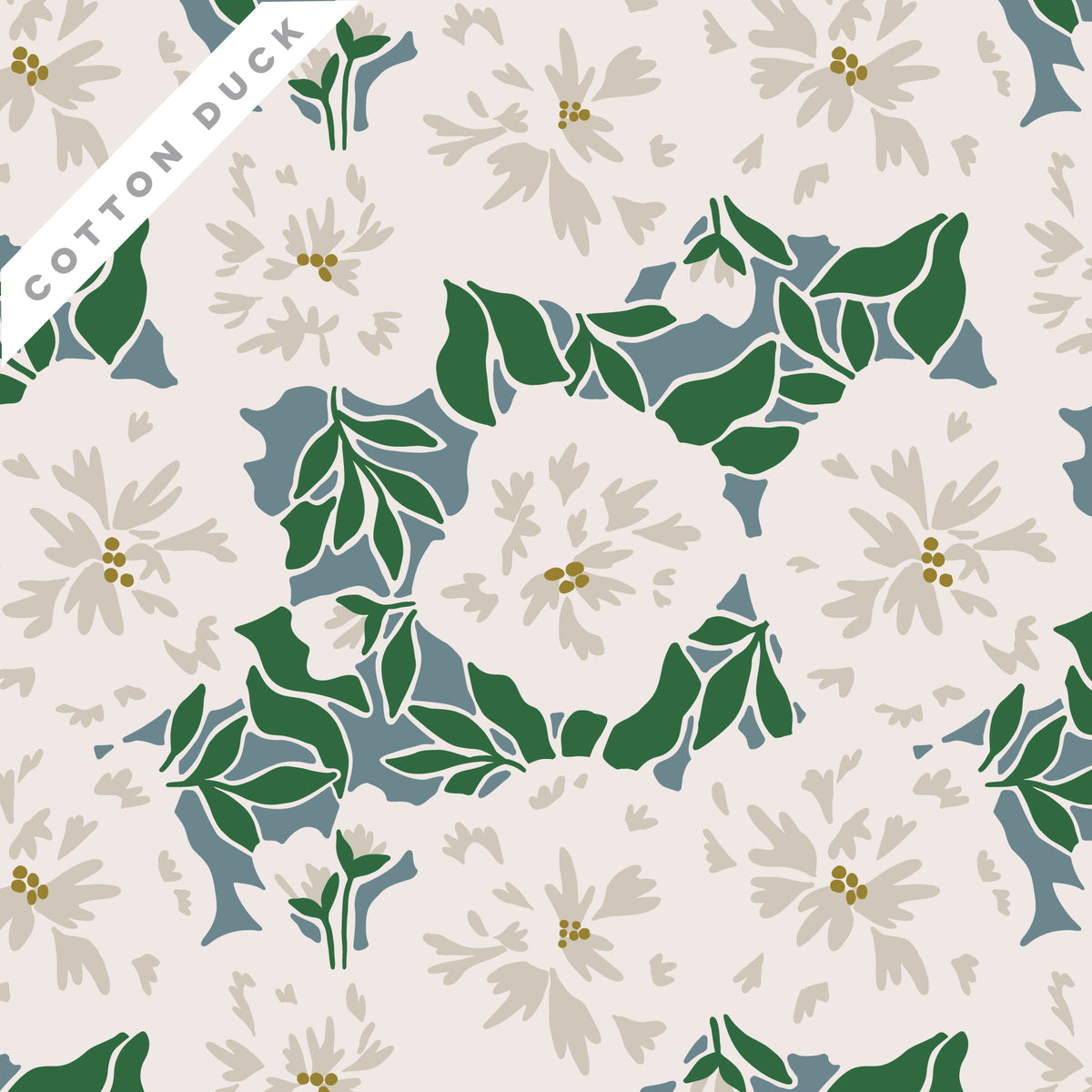 Mies - Amy MacCready - Elegant Estuaries - Cloud 9 Fabrics - Duck Canvas