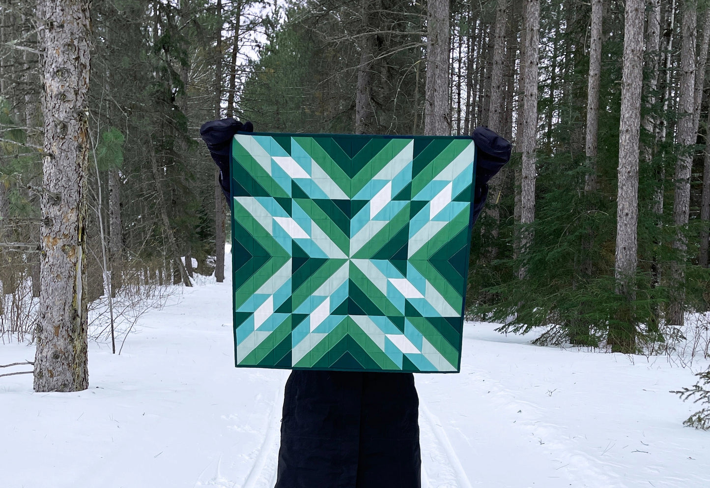 Star Lake Paper Pattern - The Blanket Statement Quilt Co.