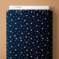 Under The Same Stars - Navy - Backwoods and Boots - Softly Studio - Cloud 9 Fabrics - Poplin