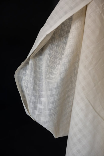 Chequered Stripe Natural Indian Cotton - Merchant & Mills
