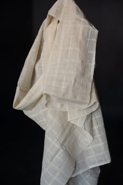 Diamond Check Natural Indian Cotton - Merchant & Mills