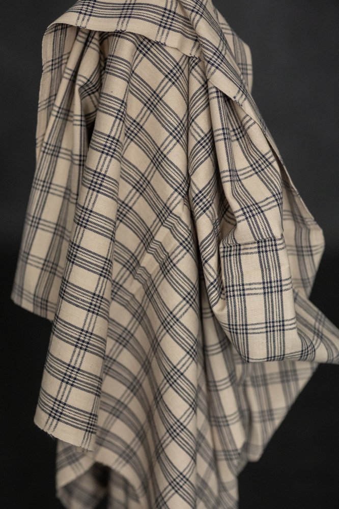 Freddie Check Handwoven Indian Cotton - Merchant & Mills