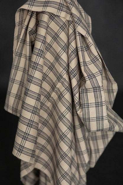 Freddie Check Handwoven Indian Cotton - Merchant & Mills
