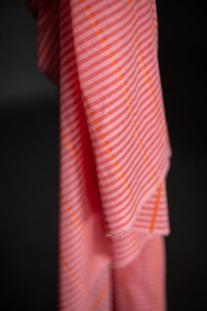 Pink Lumiere Indian Striped Cotton - Merchant & Mills