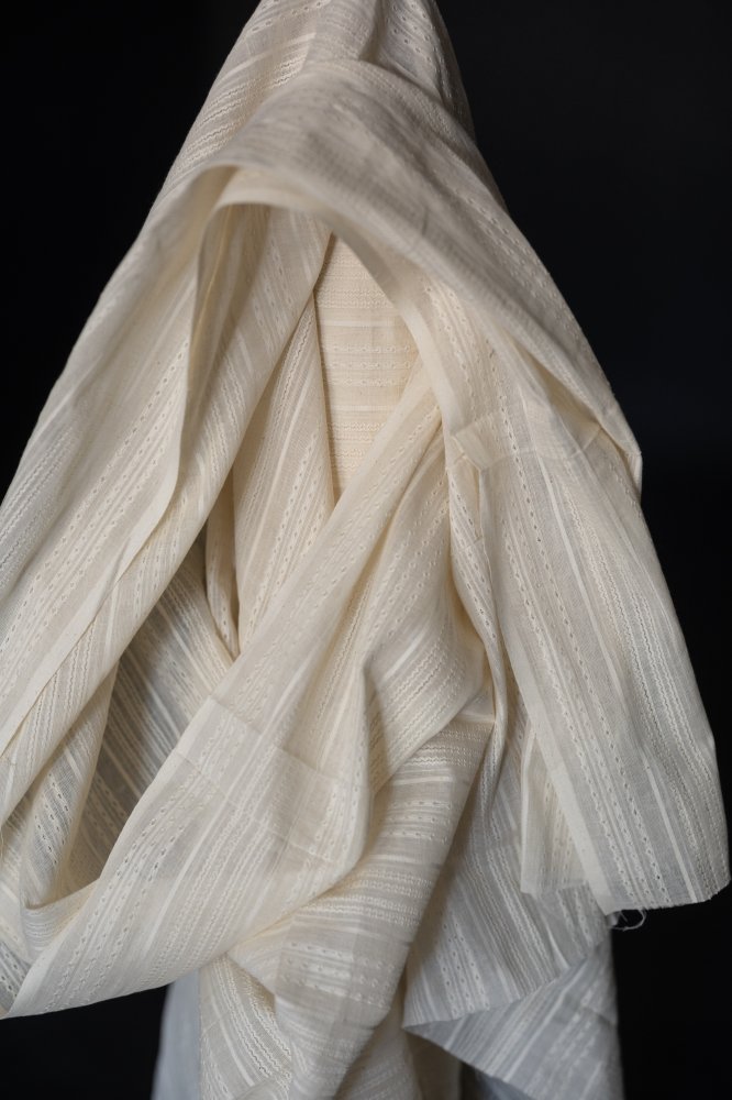 Sampler Stripe Natural Indian Cotton - Merchant & Mills