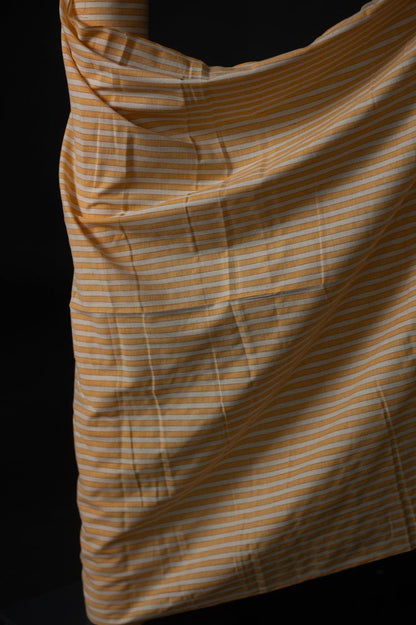 Kumquat Stripe Handwoven Indian Cotton - Merchant & Mills