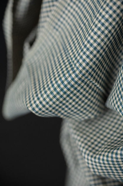 Terra Mini Gingham Handwoven Indian Cotton - Merchant & Mills