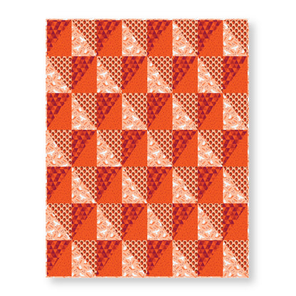 Acorns - Blue/Multi - Jojulein Design - Foxwood - Cloud 9 Fabrics - Organic Cotton Poplin