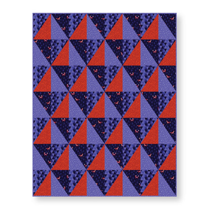 Acorns - Blue/Multi - Jojulein Design - Foxwood - Cloud 9 Fabrics - Organic Cotton Poplin