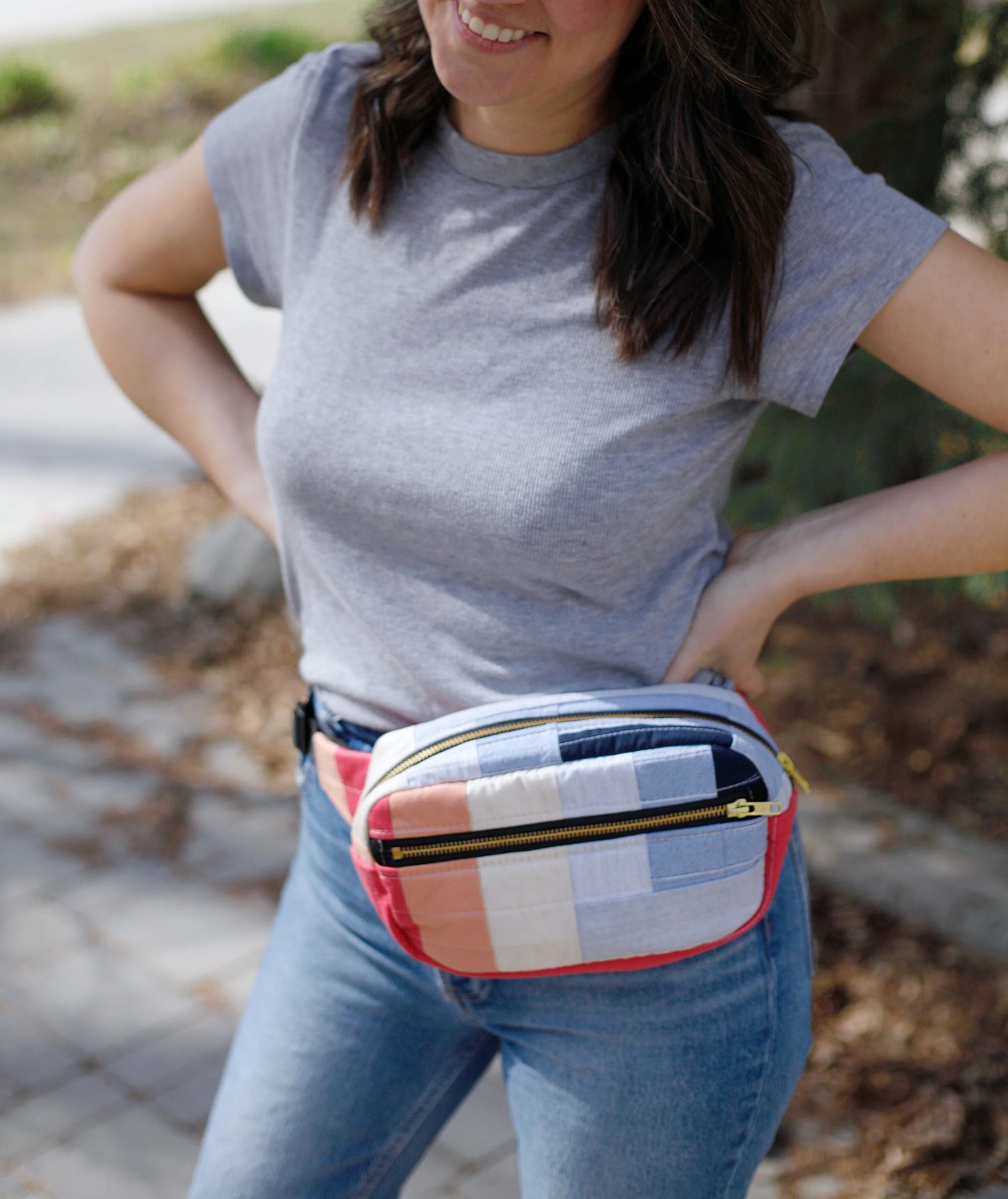 Emerson Crossbody Bag / Fanny Pack  Paper Pattern - The Blanket Statement Quilt Co.