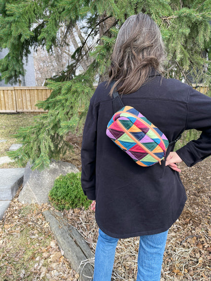 Emerson Crossbody Bag / Fanny Pack  Paper Pattern - The Blanket Statement Quilt Co.