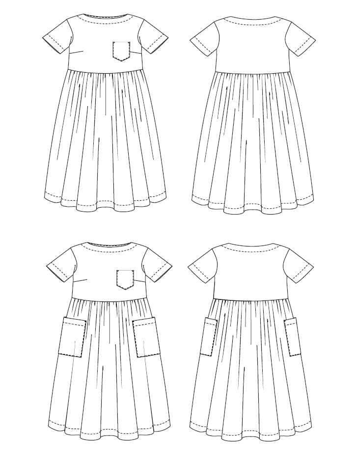 The Fabricca PDF Pattern - Merchant & Mills
