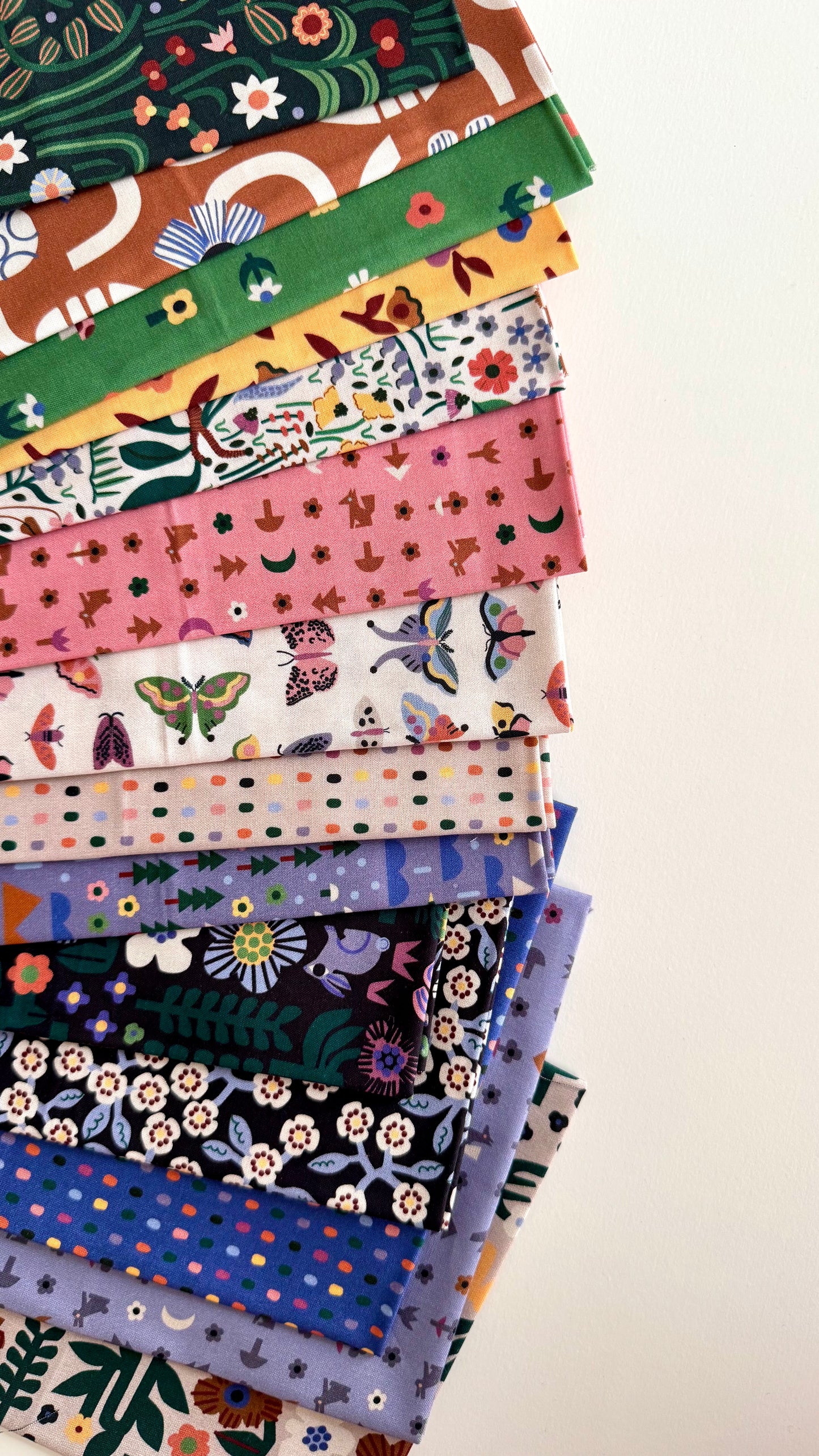 Wildwood Garden - Fern Grove - Leah Duncan - Cloud 9 Fabrics - Poplin