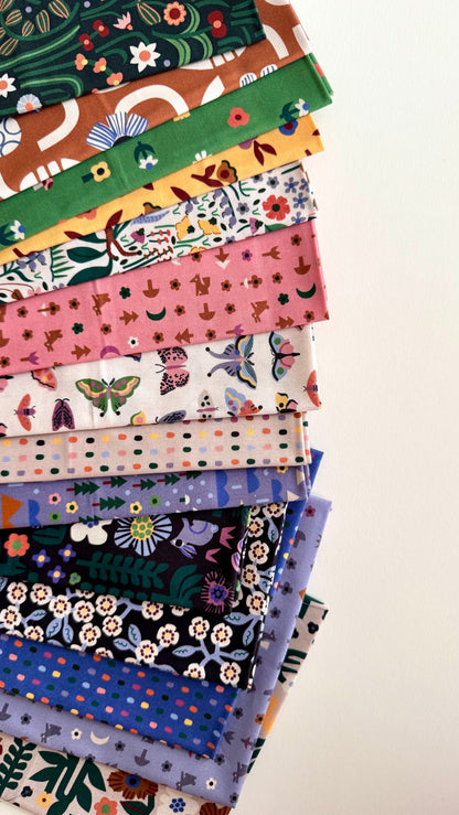 Wildwood Garden - Fern Grove - Leah Duncan - Cloud 9 Fabrics - Poplin