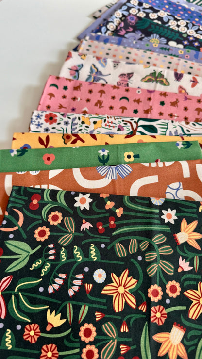 Wildwood Garden - Fern Grove - Leah Duncan - Cloud 9 Fabrics - Poplin