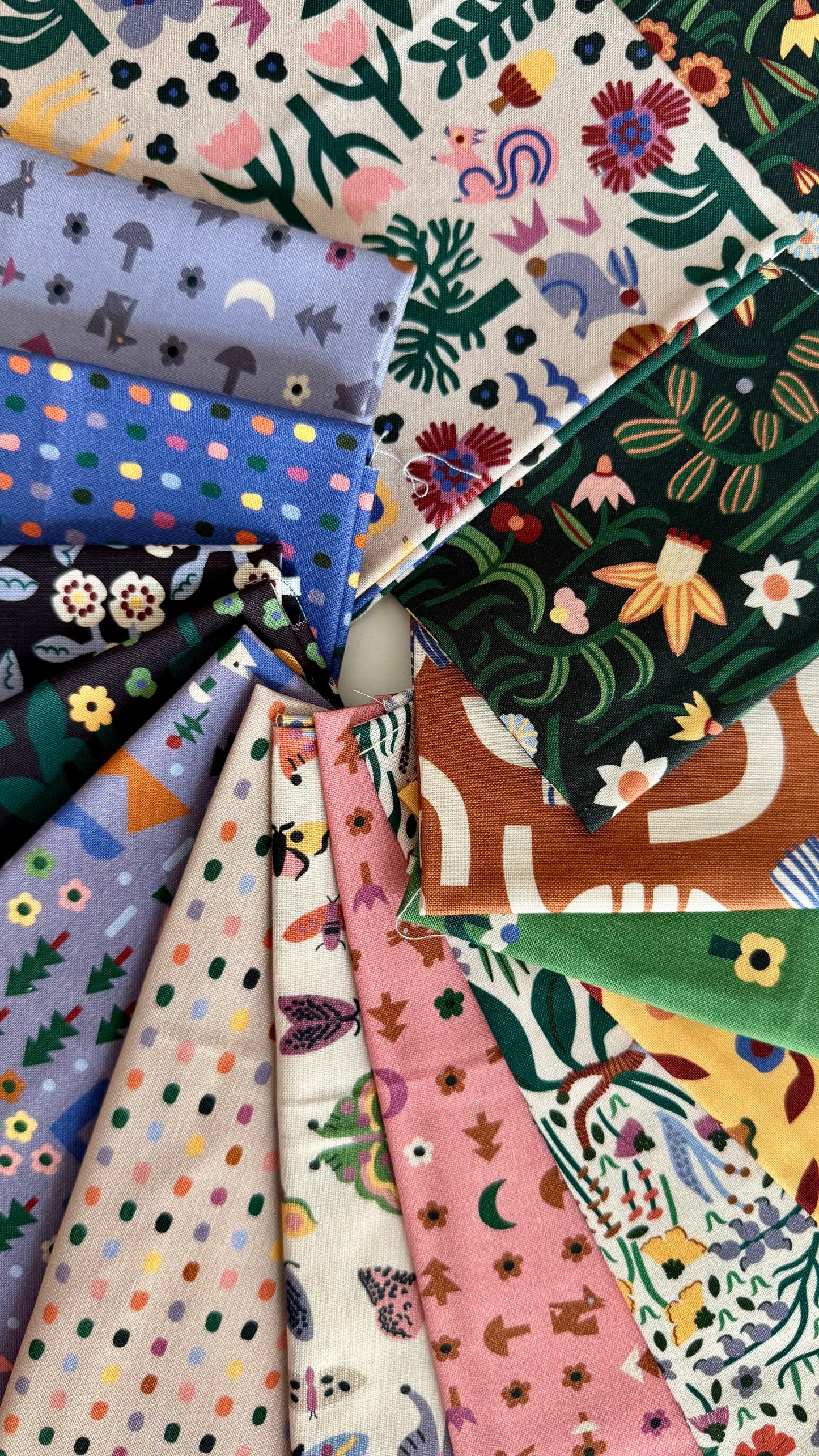 Wildwood Garden - Fern Grove - Leah Duncan - Cloud 9 Fabrics - Poplin