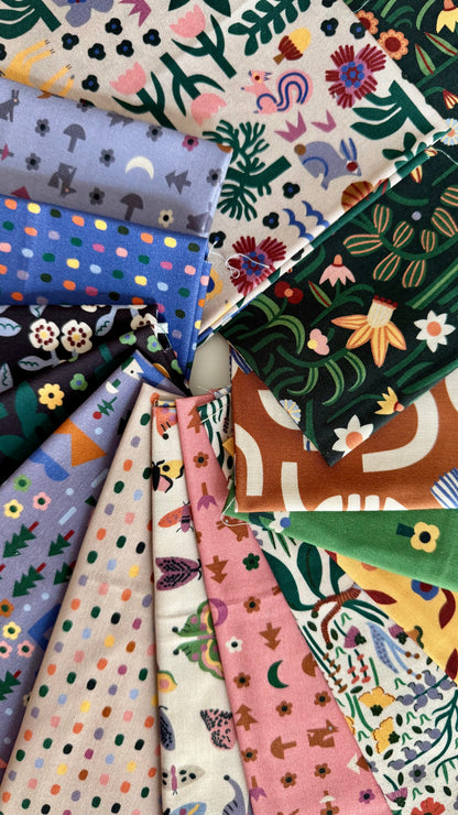 Nightdreams - Fern Grove - Leah Duncan - Cloud 9 Fabrics - Poplin