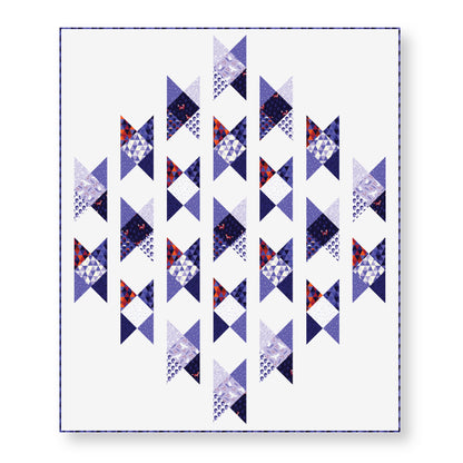 Starry Sky - Blue - Jojulein Design - Foxwood - Cloud 9 Fabrics - Organic Cotton Poplin